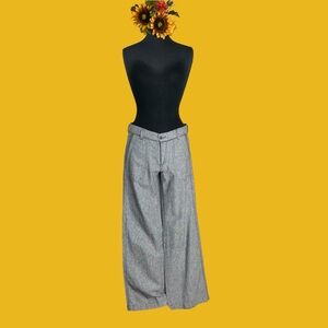 Stylish Gray Wide-Leg Pants